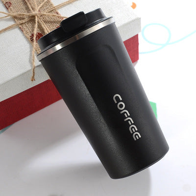 Insulated steel coffee mug shown in Military Green