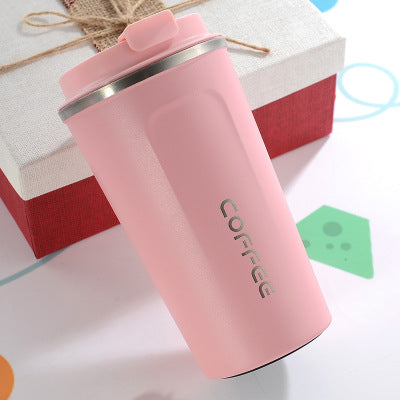 Insulated steel coffee mug all colour options