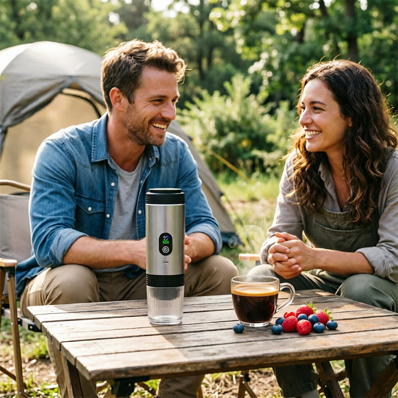 Bentaii portable espresso maker green