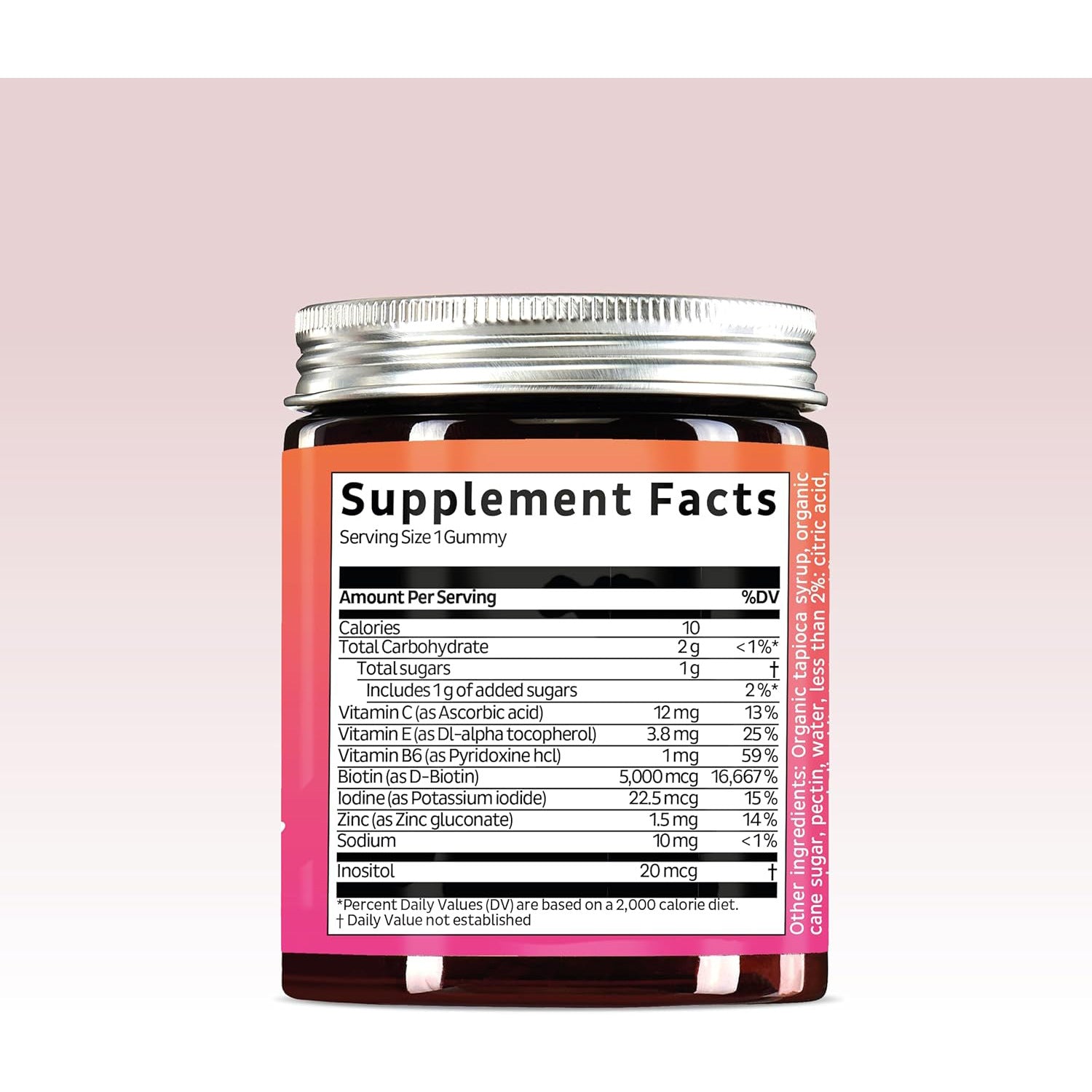 Biotin Vitamin Hair Gummies