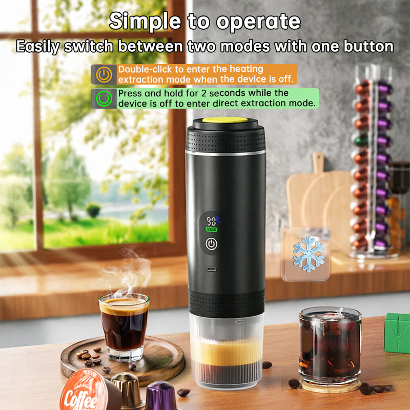 Bentaii portable espresso maker white