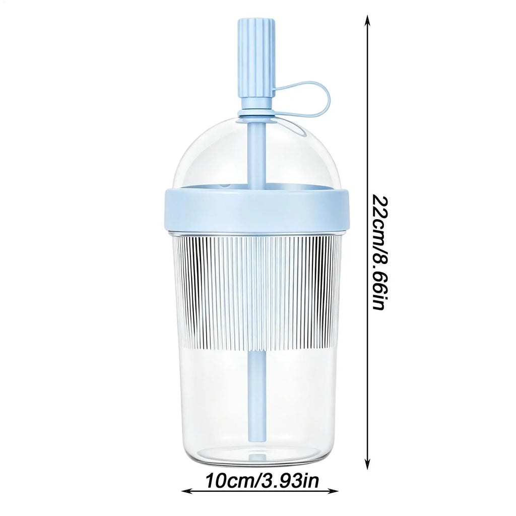 Reusable coffee cup shown in Blue colour