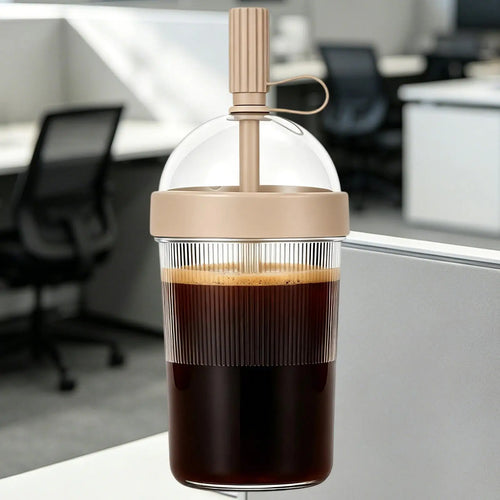Reusable coffee cup with lid, 17oz travel tumbler